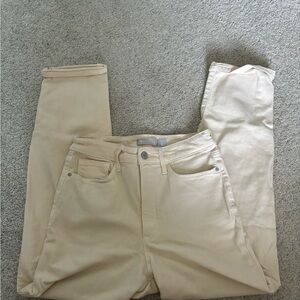 Athleta tan jeans